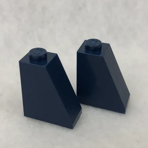 LEGO 60481 Dark Blue Slope 65 2 x 1 x 2 (x2)