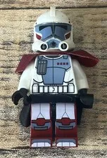 Lego Star Wars Arc Trooper Minifigure 9488 Elite Clone Trooper Pauldron and Kama
