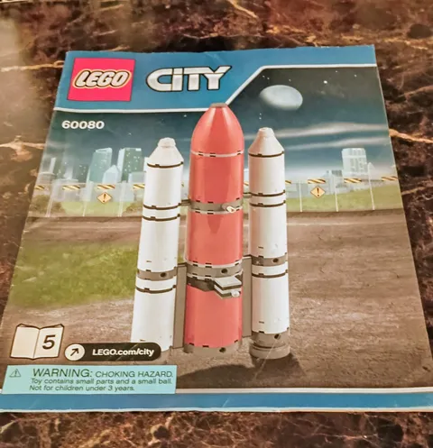 Instructions Only LEGO City 60080🔥 Booklet 5 Only