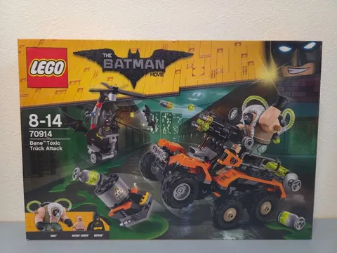 LEGO The Batman Movie 70914 Bane Toxic Truck Attack Minifigure Sealed Box New