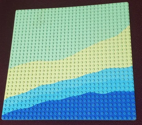 LEGO 32x32 Beach Baseplate Replacement Piece Toy Used