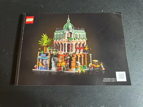 Lego 10297 Boutique Hotel Modular Instruction Manual Only