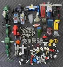 LEGO Bulk Lot Unique Vintage Mixed Sets Partially Built Midgard Serpent VG Cond