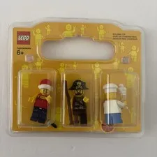 Lego Build a Minifigure Pack With 3 Mini Figures Santa Pirate Chef