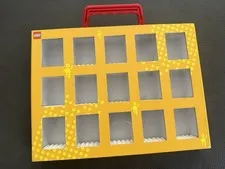LEGO Mini Figure Collector's Box Carry Case with Handle - Holds 15