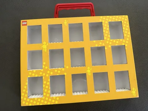 LEGO Mini Figure Collector's Box Carry Case with Handle - Holds 15