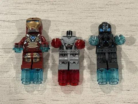 LEGO Iron Man Heartbreaker Ultron Ultimate Sentry Minifigures Lot 76008 76032
