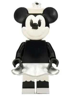 LEGO® Minifigure LEGO® Ideas idea050 Minnie Mouse Vintage Metallic Silver Skirt