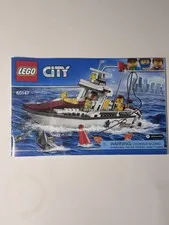 LEGO CITY: Fishing Boat (60147) INSTRUCTIONS ONLY