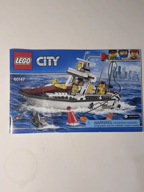 LEGO CITY: Fishing Boat (60147) INSTRUCTIONS ONLY