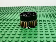 LEGO Black Wheel 20x30 Techic Orange Yellow Stripes Sticker 6580 6582#4266pb04