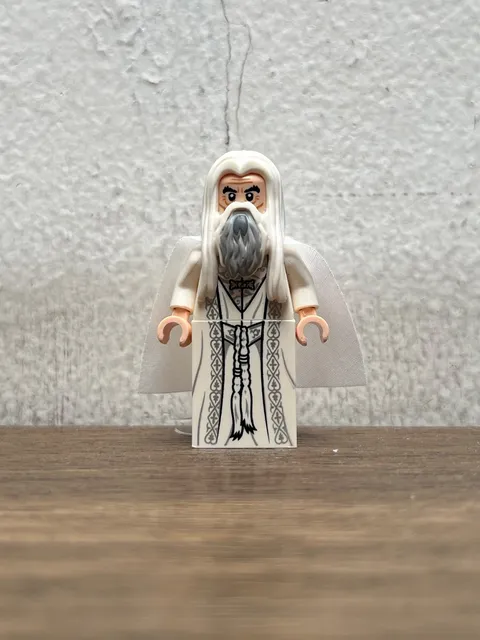 LEGO LOTR Saruman Long Robes  Minifigure lor074 10237