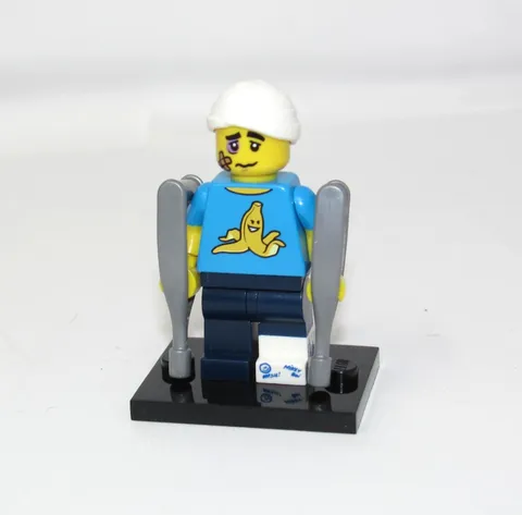 Clumsy Guy Series 15 Banana Crutches CMF LEGO® Minifigure
