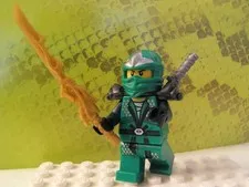 LEGO Ninjago Minifigure Lloyd from LEGO 9574(with weapons-GDS), New