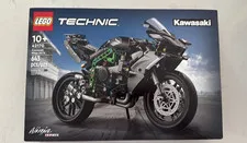 LEGO Technic Kawasaki Ninja H2R Motorcycle 42170 643pcs Pull Back 10+