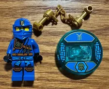LEGO Dimensions Ninjago JAY minifigure with disc