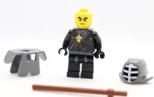 Kendo Cole 9455 9457 9551 Black Ninja Ninjago LEGO® Minifigure Mini Figure