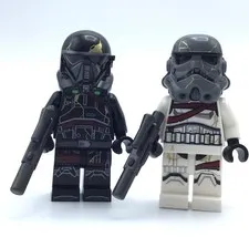 LEGO LOT OF 2 STAR WARS CLONES Imperial Death Trooper & Night Trooper Figures