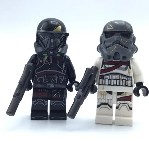 LEGO LOT OF 2 STAR WARS CLONES Imperial Death Trooper & Night Trooper Figures