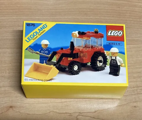 Vintage Lego 1876 Soil Scooper New Sealed /New & Sealed 