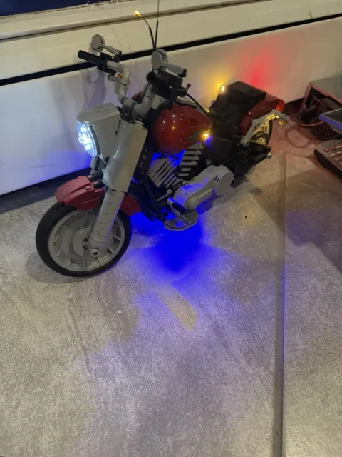 LEGO Creator Harley-Davidson Fat Boy With Light Kit