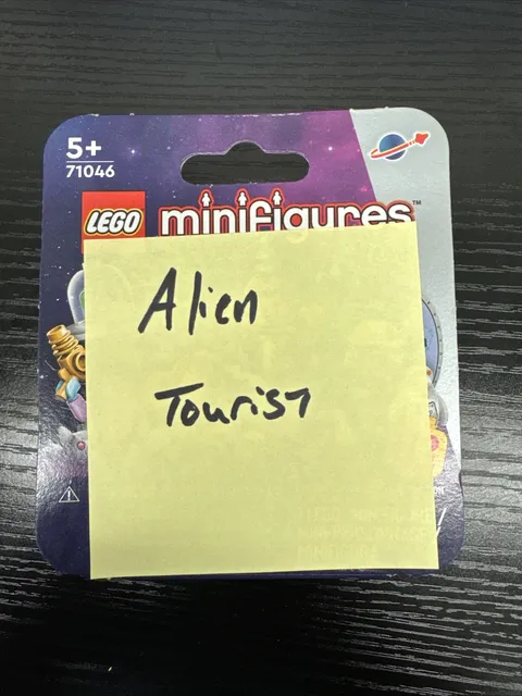 LEGO Space CMF 26 Minifigure: Alien Tourist UFO 71046 Complete