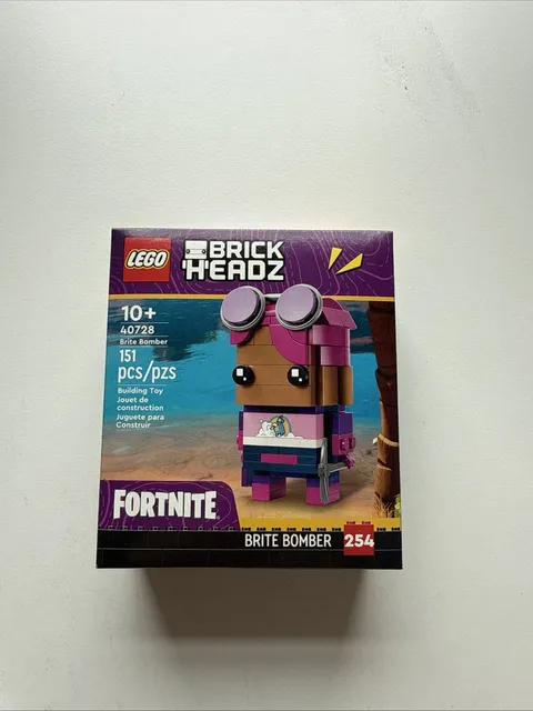 LEGO Brickheadz Fortnite Brite Bomber 40728 New Sealed Fast Shipping