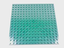 LEGO Dark Green 16x16 Dot Plate S6