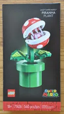 LEGO Nintendo Super Mario Piranha Plant (71426) RETIRED Brand New Sealed In Box