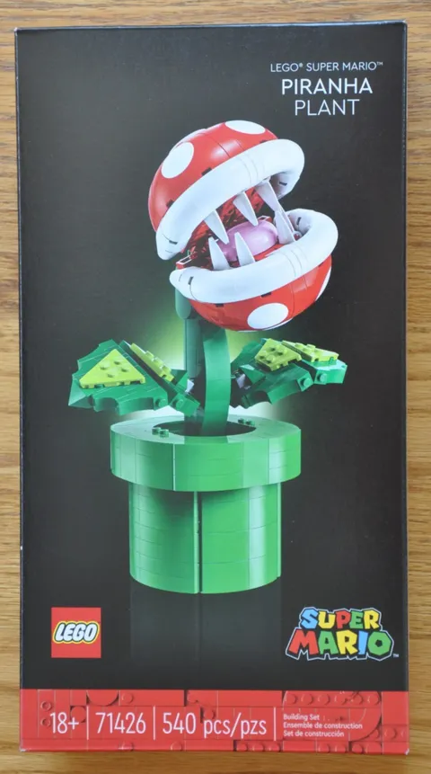 LEGO Nintendo Super Mario Piranha Plant (71426) RETIRED Brand New Sealed In Box