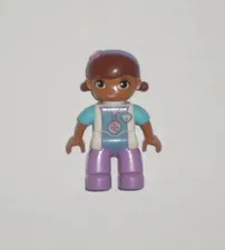 Lego DUPLO Vet Vetanarian Figure for Set 10828 - Doc's Pet Vet Care