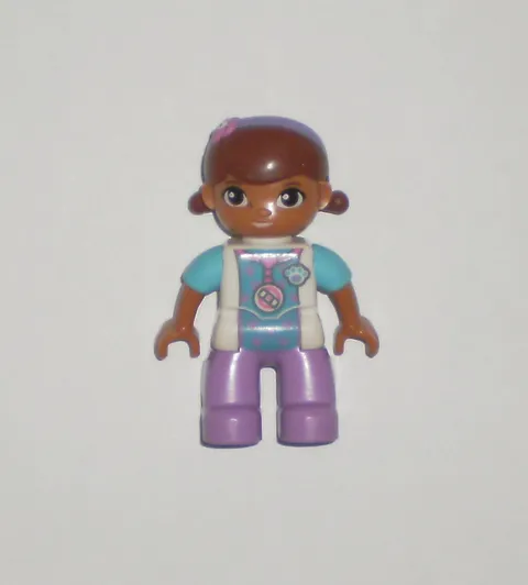 Lego DUPLO Vet Vetanarian Figure for Set 10828 - Doc's Pet Vet Care