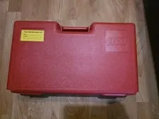Vintage Lego Large Red Storage Carrying Case 16 x 1o x 5 Inches