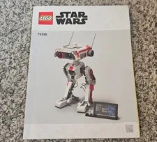 LEGO Star Wars 75335 BD-1 Droid Instruction Manual Book Only