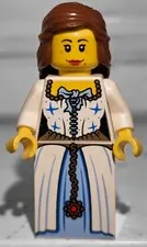 LEGO Minifigure- Bride (Printed Legs) (twn132) Wedding Dress Groom Marriage