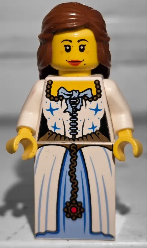 LEGO Minifigure- Bride (Printed Legs) (twn132) Wedding Dress Groom Marriage