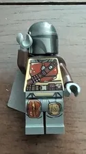 LEGO Star Wars The Mandalorian din Jarin Minifigure Helmet Cape Printed Torso