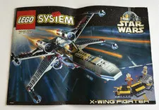 LEGO Star Wars 7140 X-Wing Fighter Instruction Manual ONLY 1999