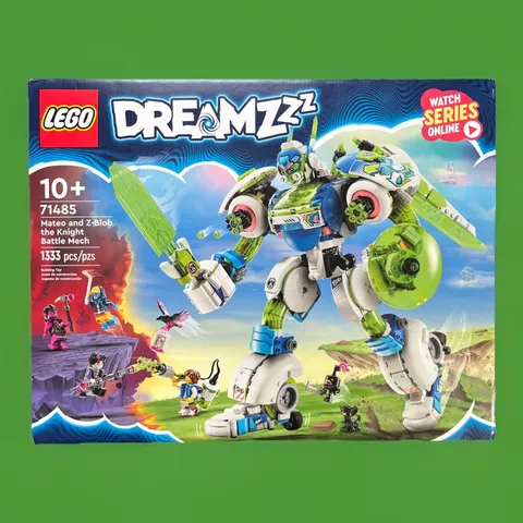 LEGO DREAMZzz Sets: 71485 Mateo and Z-Blob the Knight Battle Mech NEW