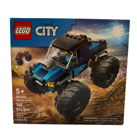 LEGO CITY: Blue Monster Truck (60402) | New & Factory Sealed In Box
