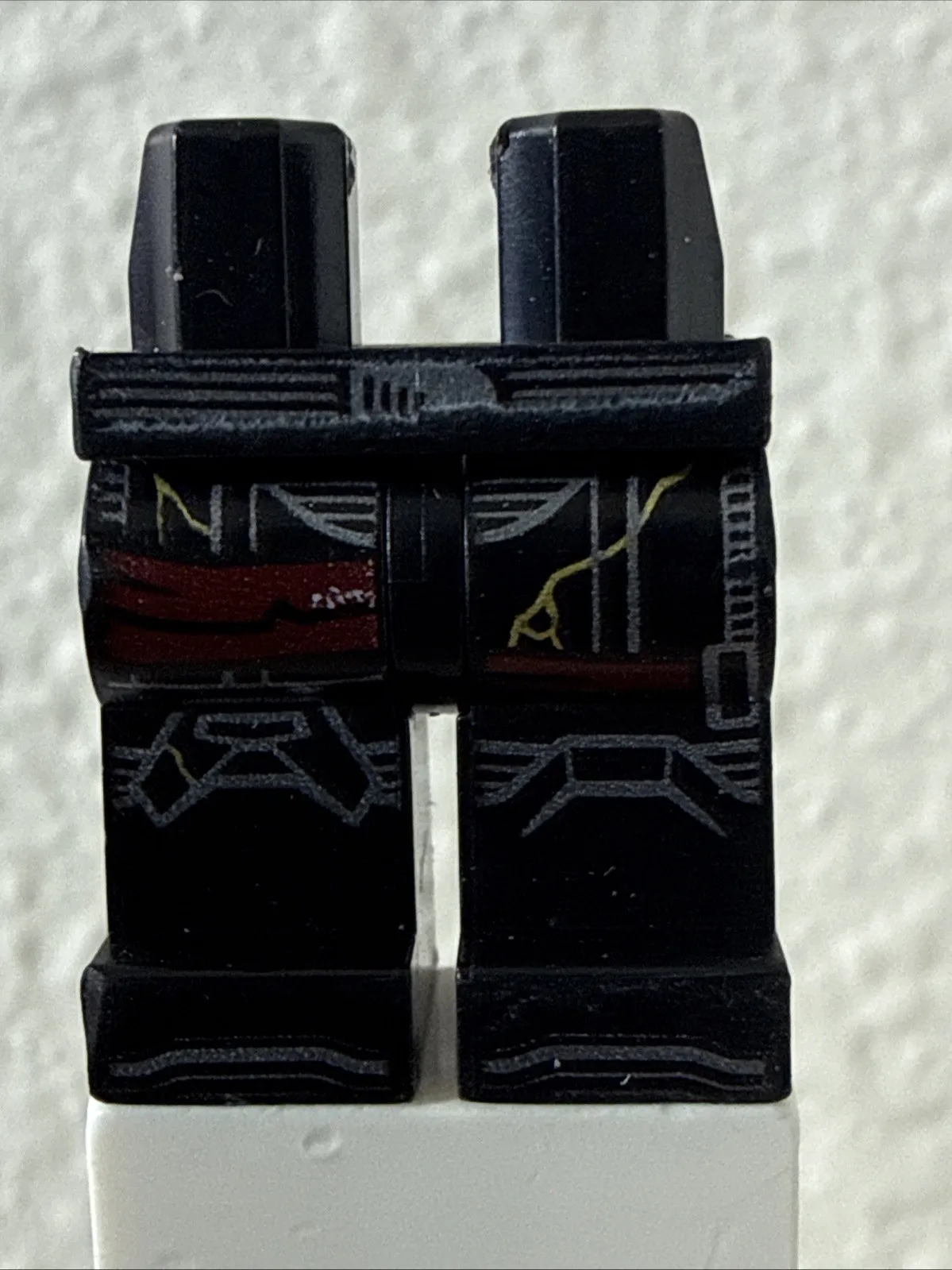 Lego New Minifigure Black Pants Legs SW Imperial Death Trooper Armor Part
