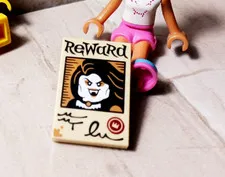 New LEGO Vampire Girl Vampyre Vampiress REWARD Witch Wanted Wedding Flyer BRIDE