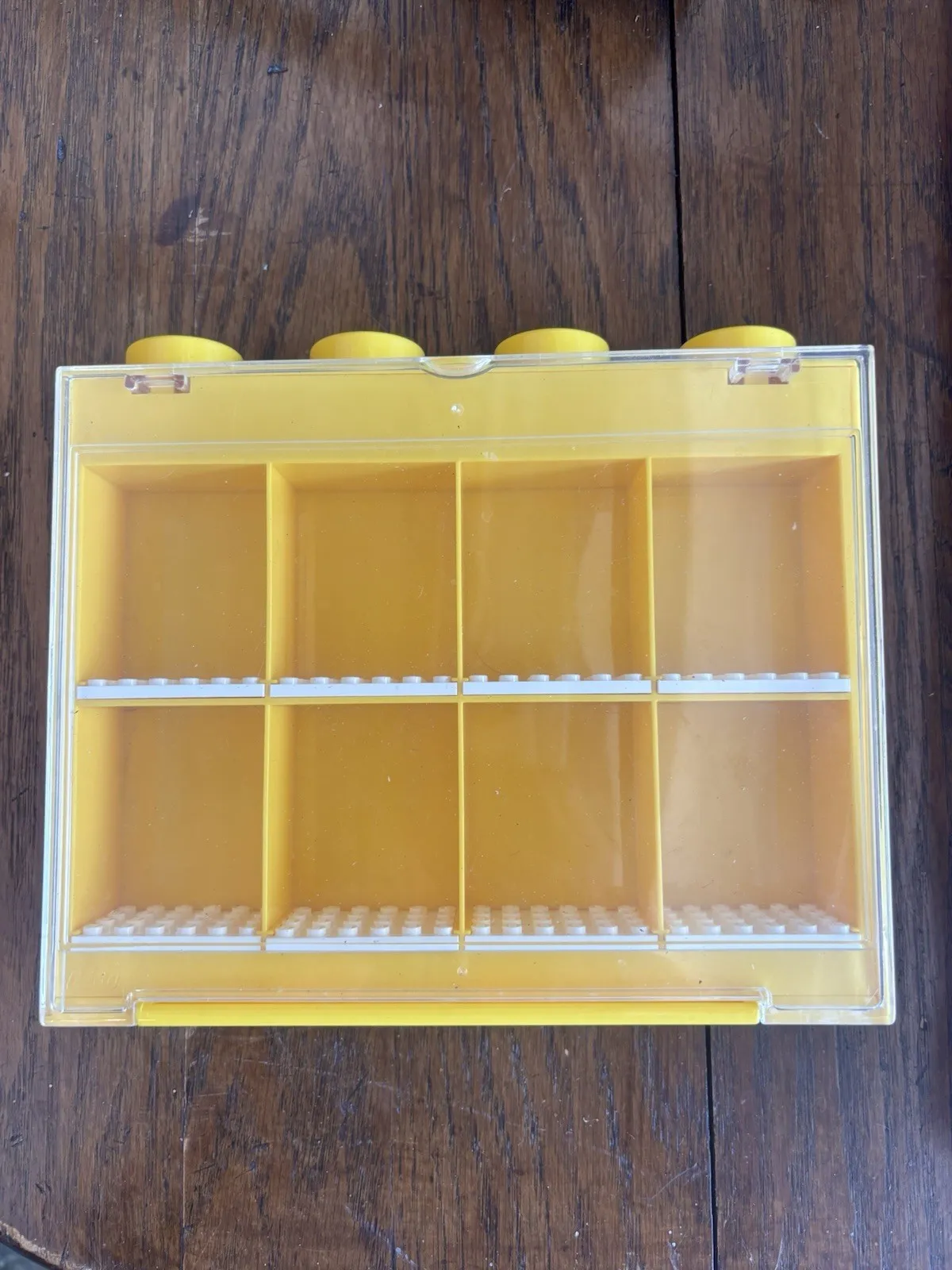 LEGO Yellow Carrying Case 8 for  minifigures 
