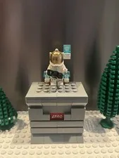 LEGO TOWN / CITY SPACE PORT ASTRONAUT SIDE LAMP MINIFIGURE cty1092