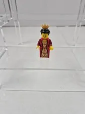 LEGO Castle Kingdoms Minifigure - Red Queen With Gold Crown Cas504 Royal Figure 