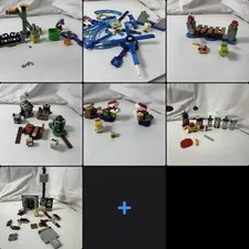 LEGO Super Mario Expansion Sets Mixed Lot Incomplete Parts Yoshi Toad 