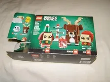 LEGO Brickheadz Elf Reindeer Elfie Christmas Set 40353 Open box