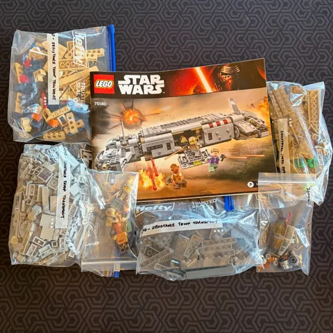 LEGO Star Wars: Resistance Troop Transport - 75140 - 100% Complete w/ Manual