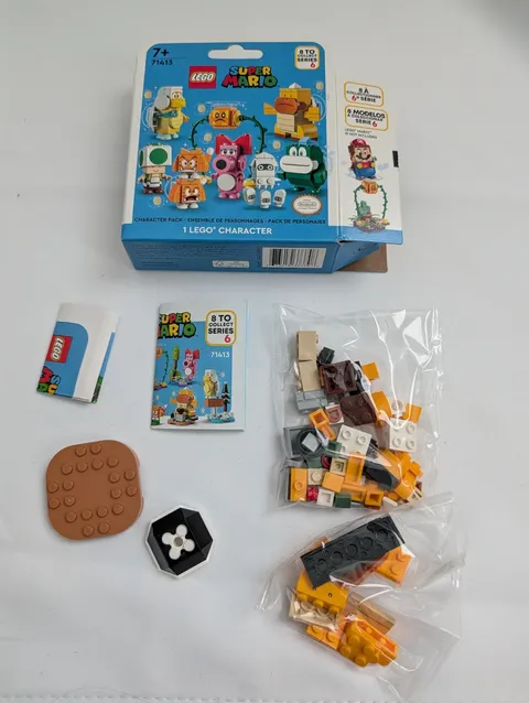 Lego Super Mario Series 6 Character Pack 71413 (Sumo Bro) - Open box, unbuilt