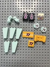 LEGO Friends 41349 Drifting Diner Parts Lot of 15 Replacement Slope Tile Brick